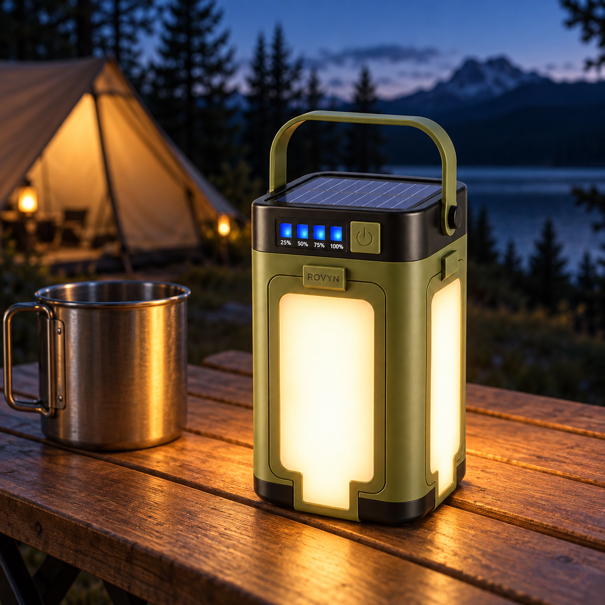 ROVYN SunWing™ | Solar Camping Light