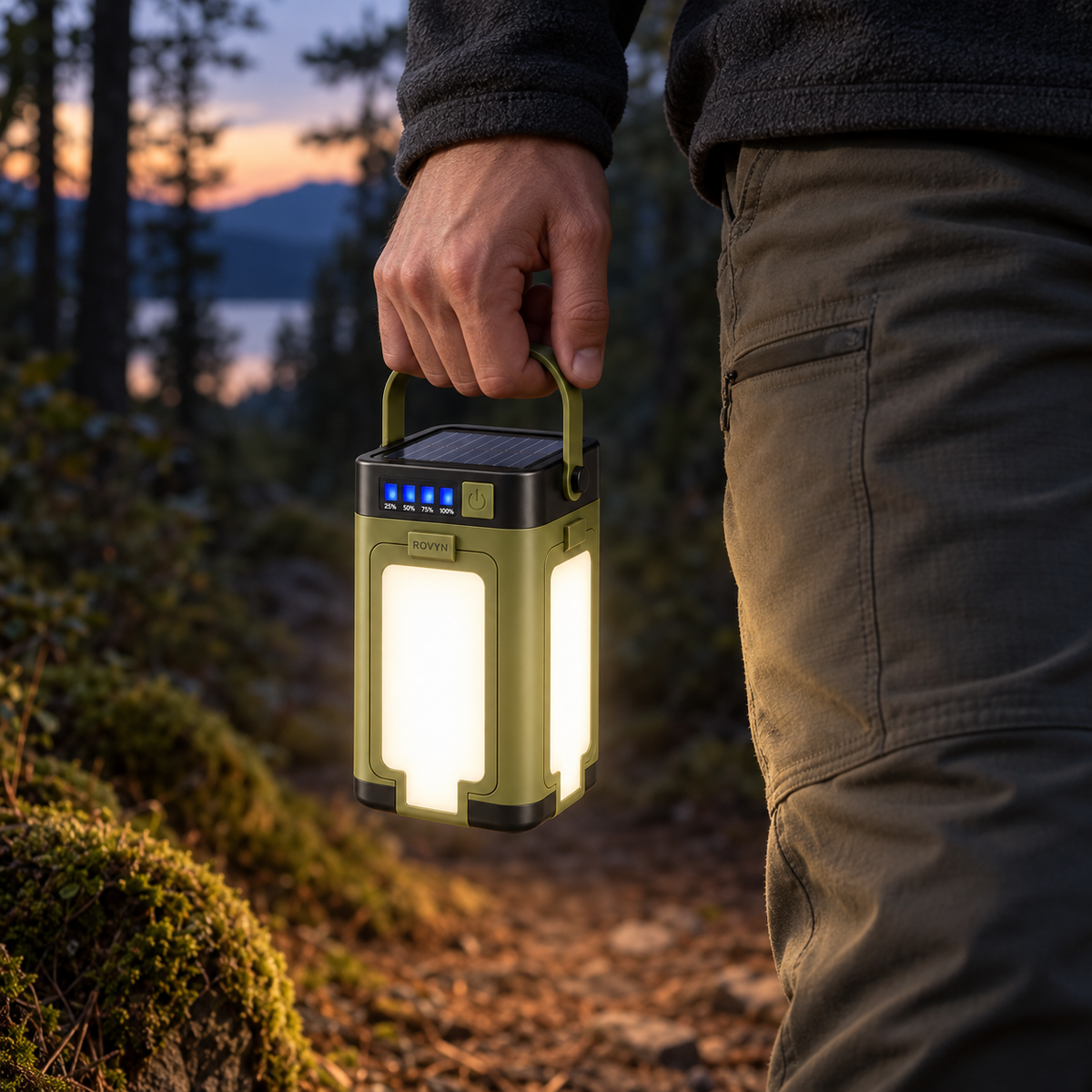 ROVYN SunWing™ | Solar Camping Light