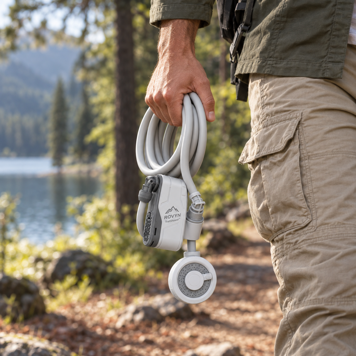 ROVYN TrailShower™ | Portable Camping Shower