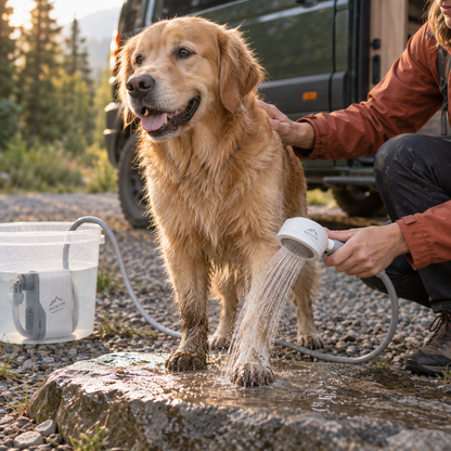 ROVYN TrailShower™ | Portable Camping Shower