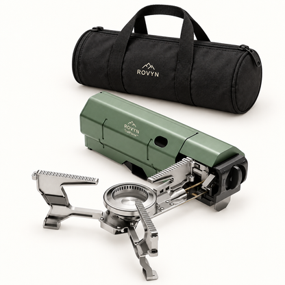 ROVYN TrailFlame™ | Folding Camping Gas Stove